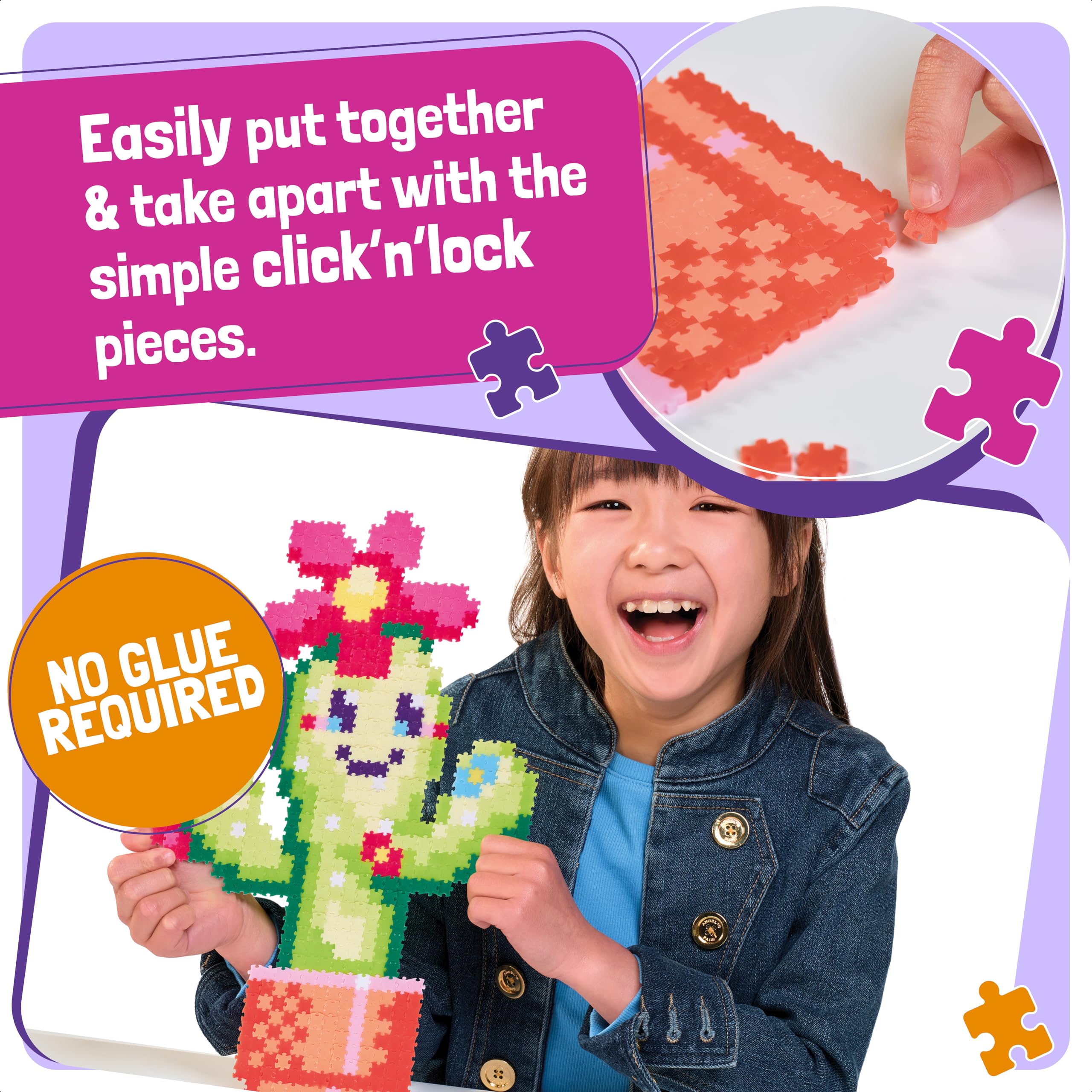 【best is simple】 Amazon.com: Fat Brain Toys Jixelz Smiling Plants Kit 750